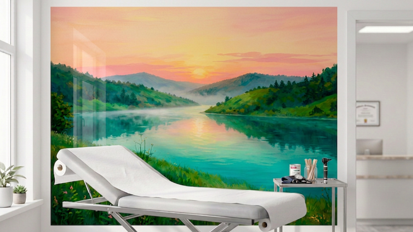How Direct-to-Wall Printing Improves Patient Experience in Healthcare Facilities