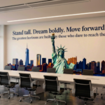 motivational office wall